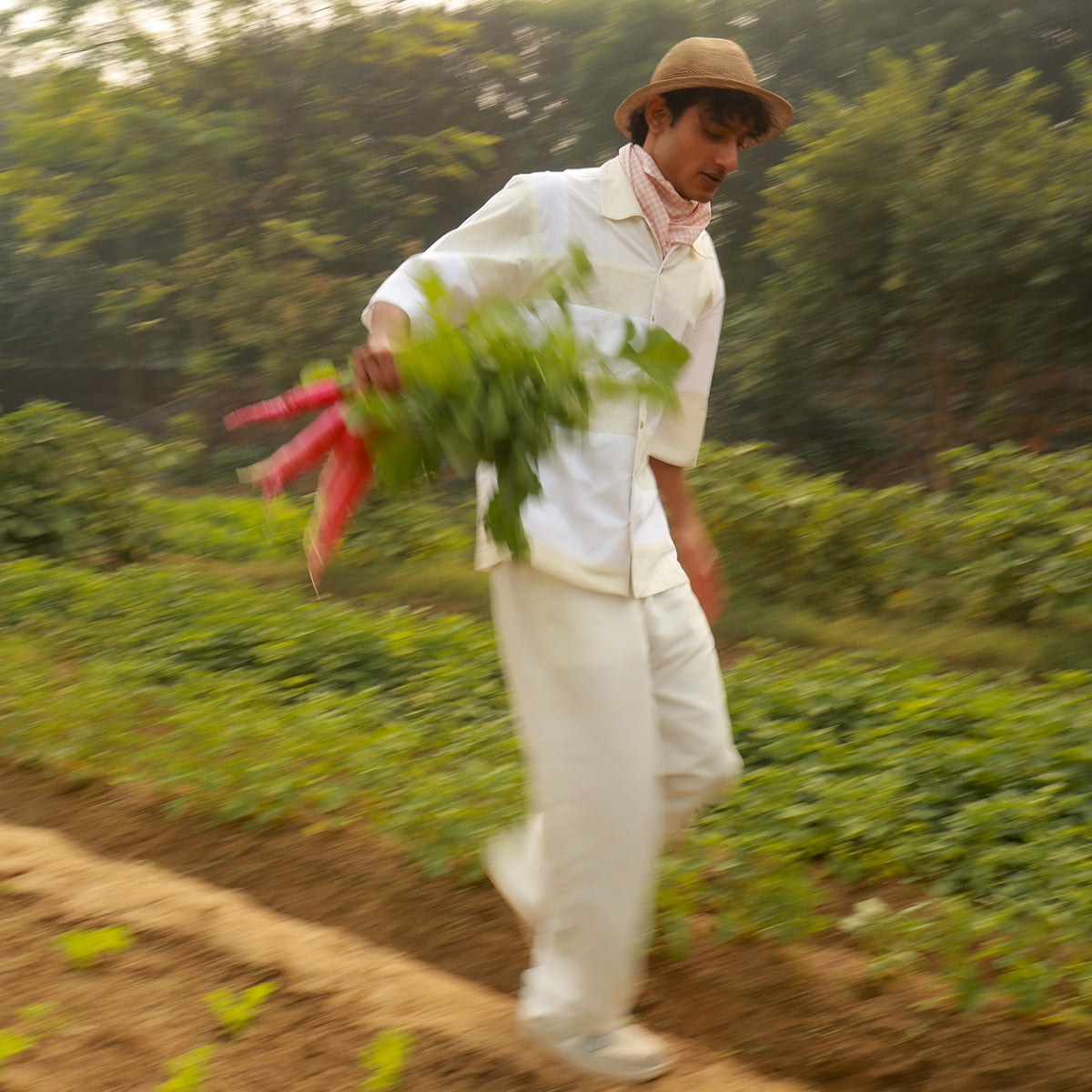 LEFTOVER BEIGE PATCHWORK SET