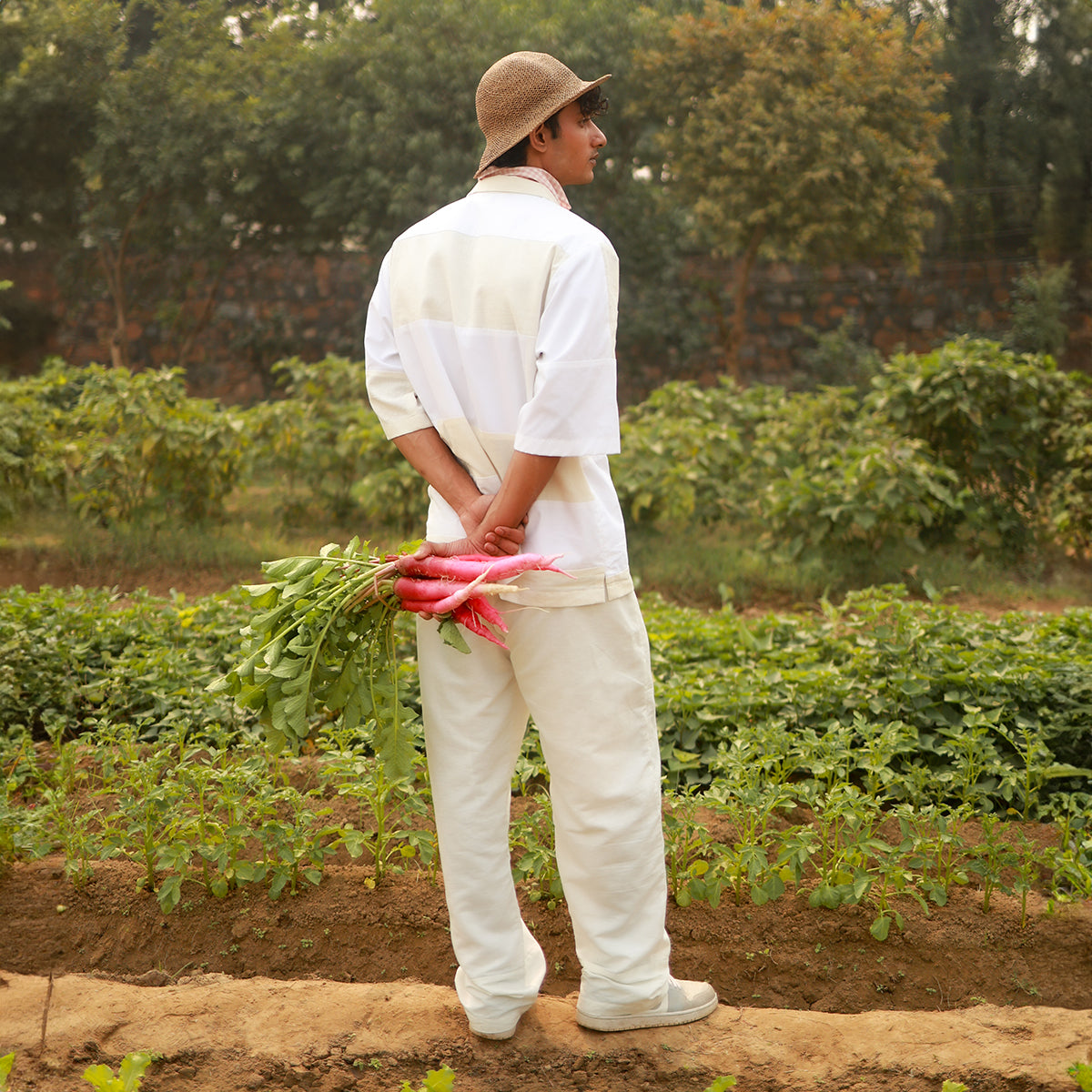 LEFTOVER BEIGE PATCHWORK SET