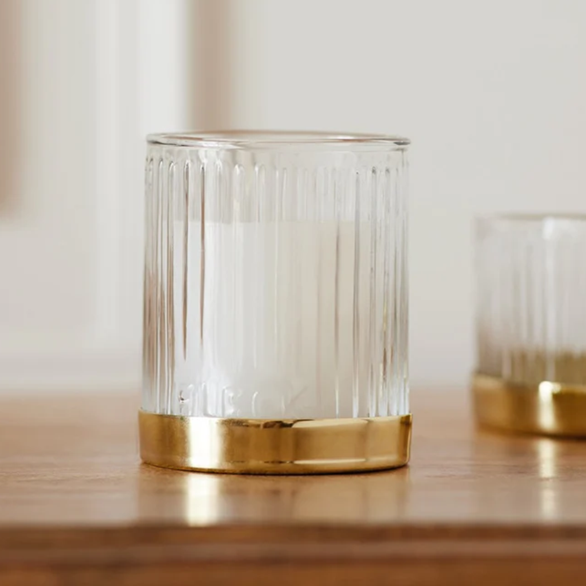 Fluted Glass Votives