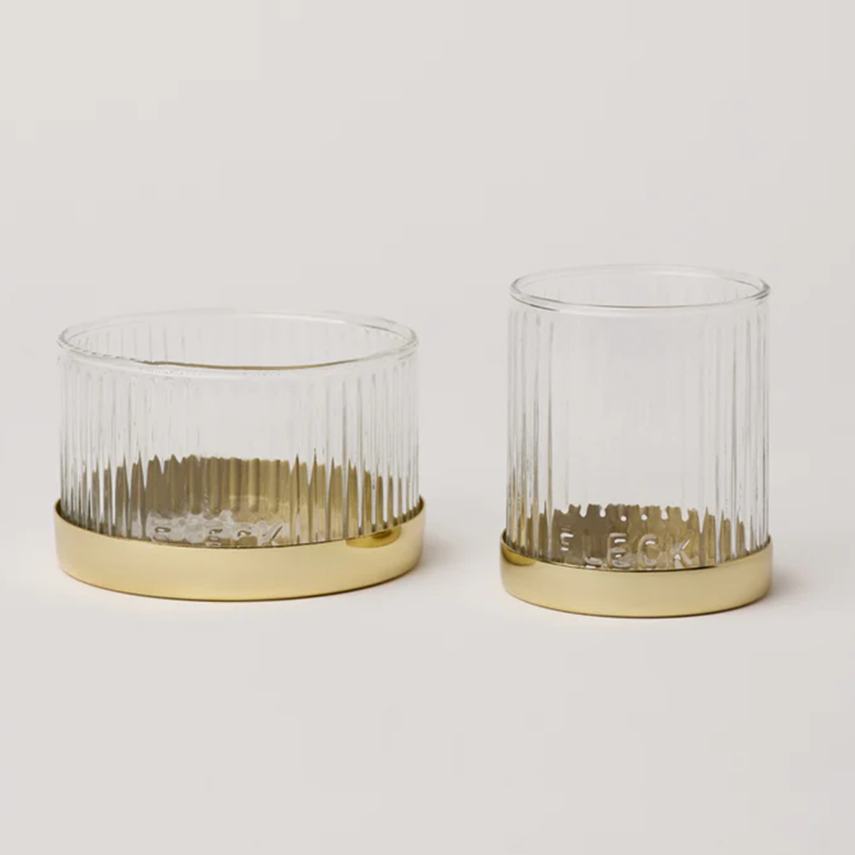 Fluted Glass Votives