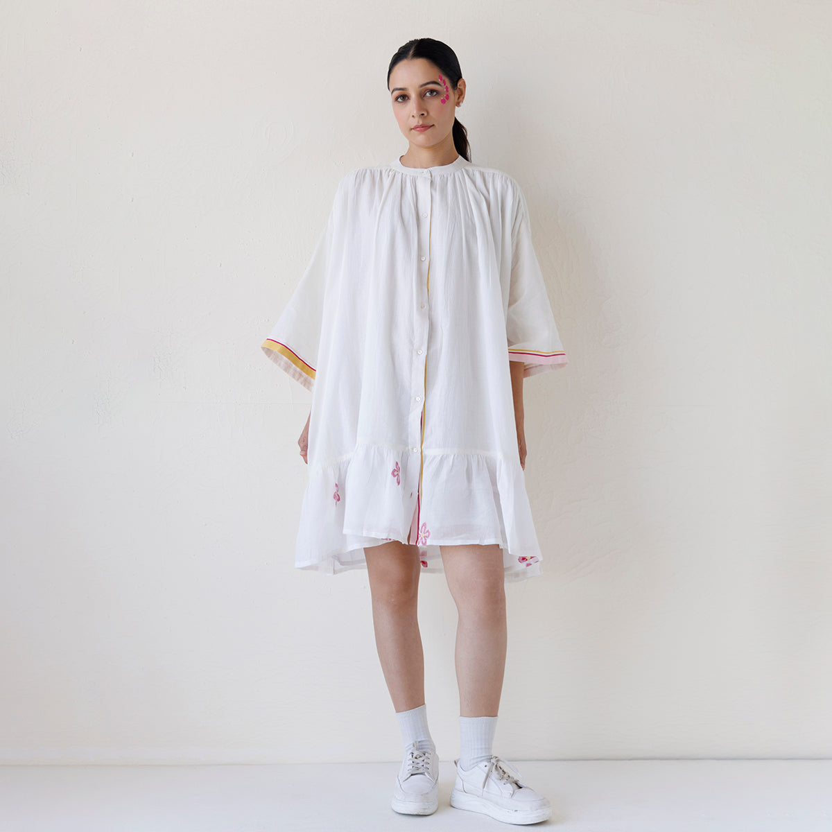 White Shift Dress