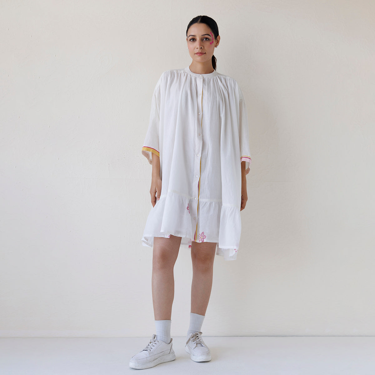 White Shift Dress