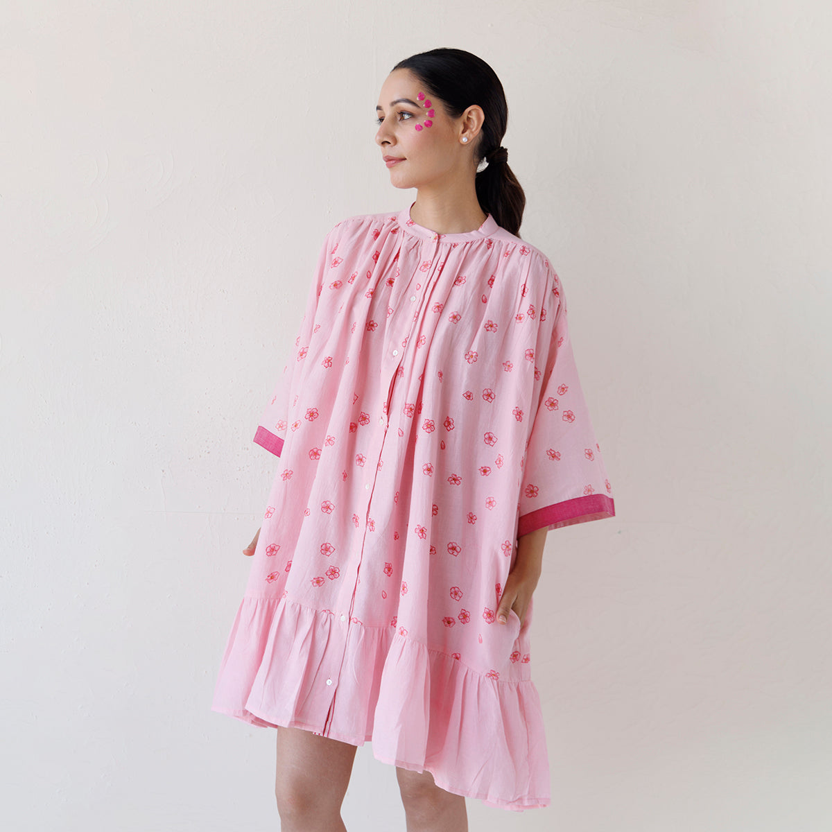 Pink Shift Dress