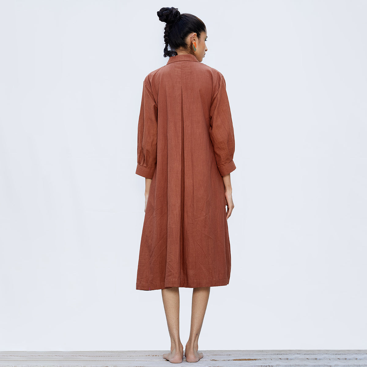 Mangrove Dress - Cinnamon Brown