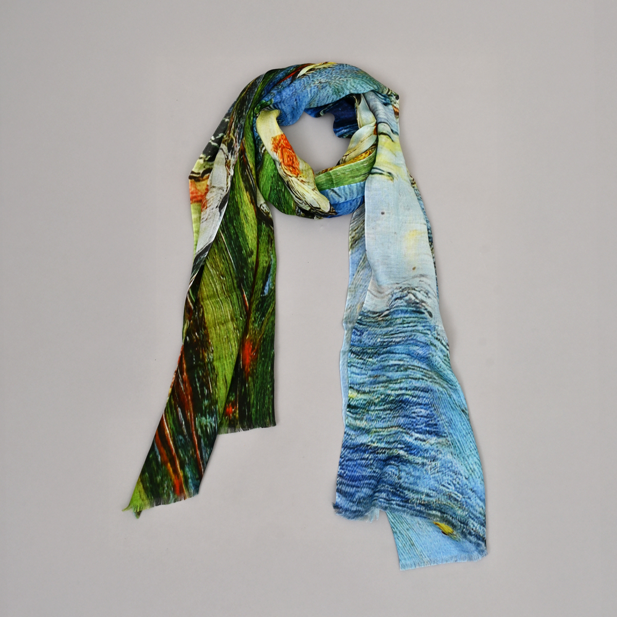 The Van Gogh Bamboo Modal Stole