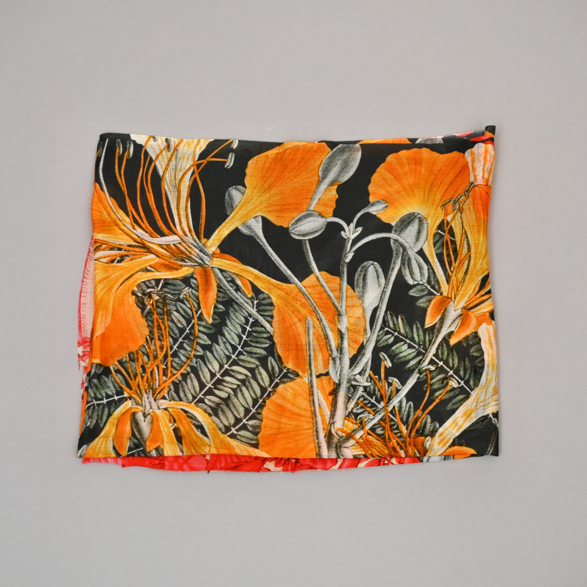 Midnight Bloom Bamboo Modal Stole