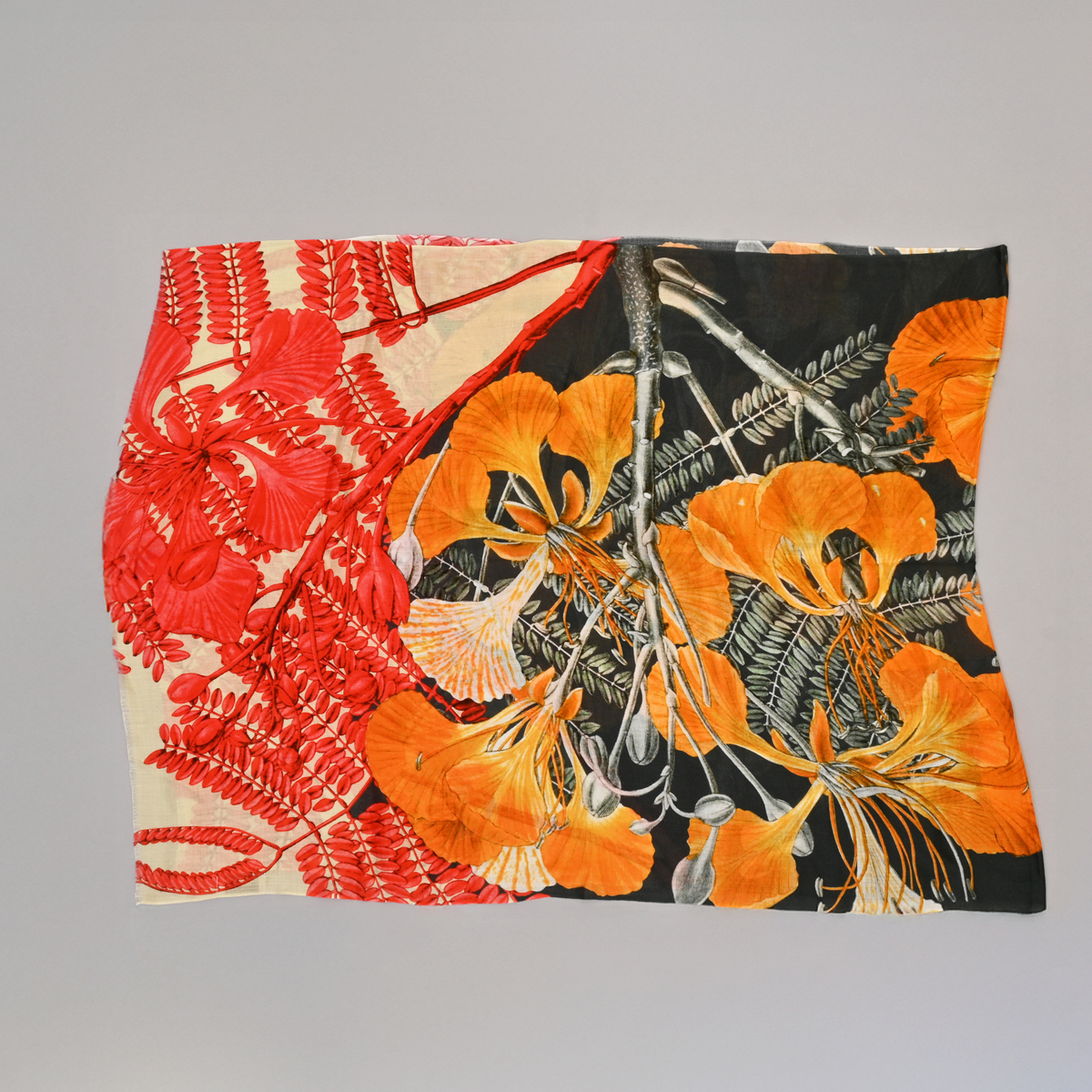 Midnight Bloom Bamboo Modal Stole