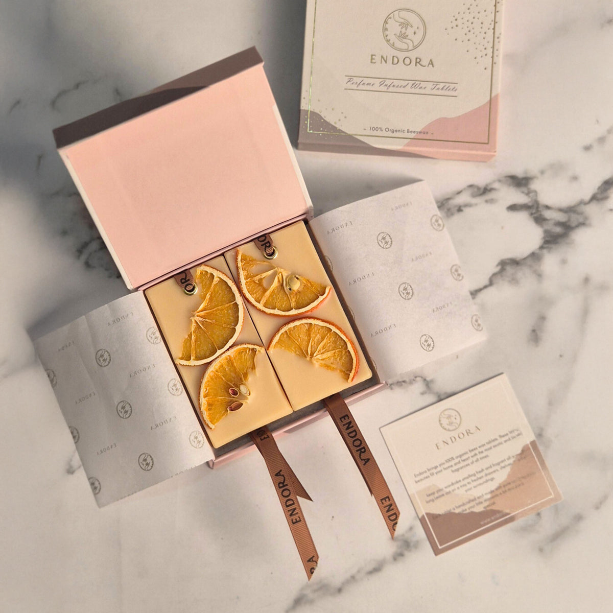 Neroli & Bergamot Beeswax Tablets (Set of 2)