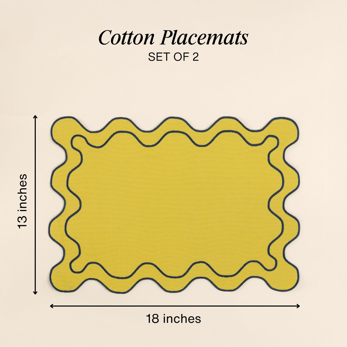 Scalloped Placemats | Buttercup