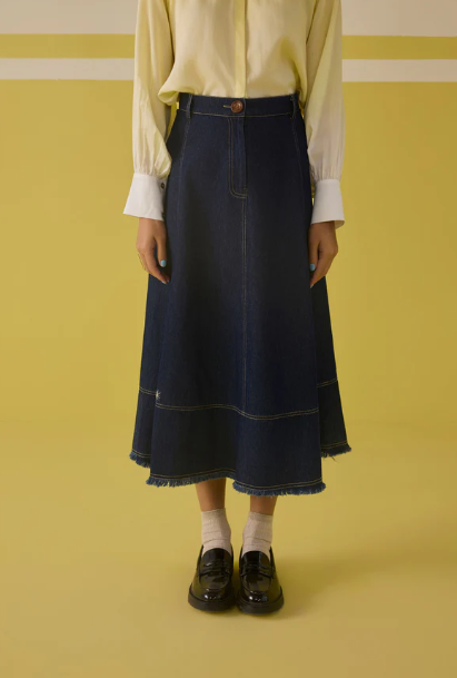 The Sunshine Denim Skirt