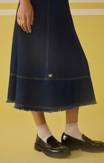 The Sunshine Denim Skirt