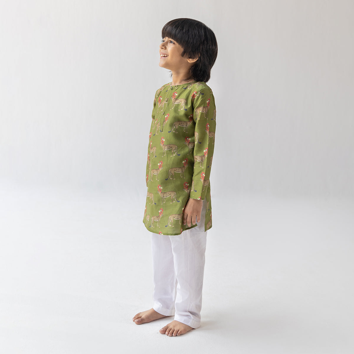 Chanderi Kurta Set