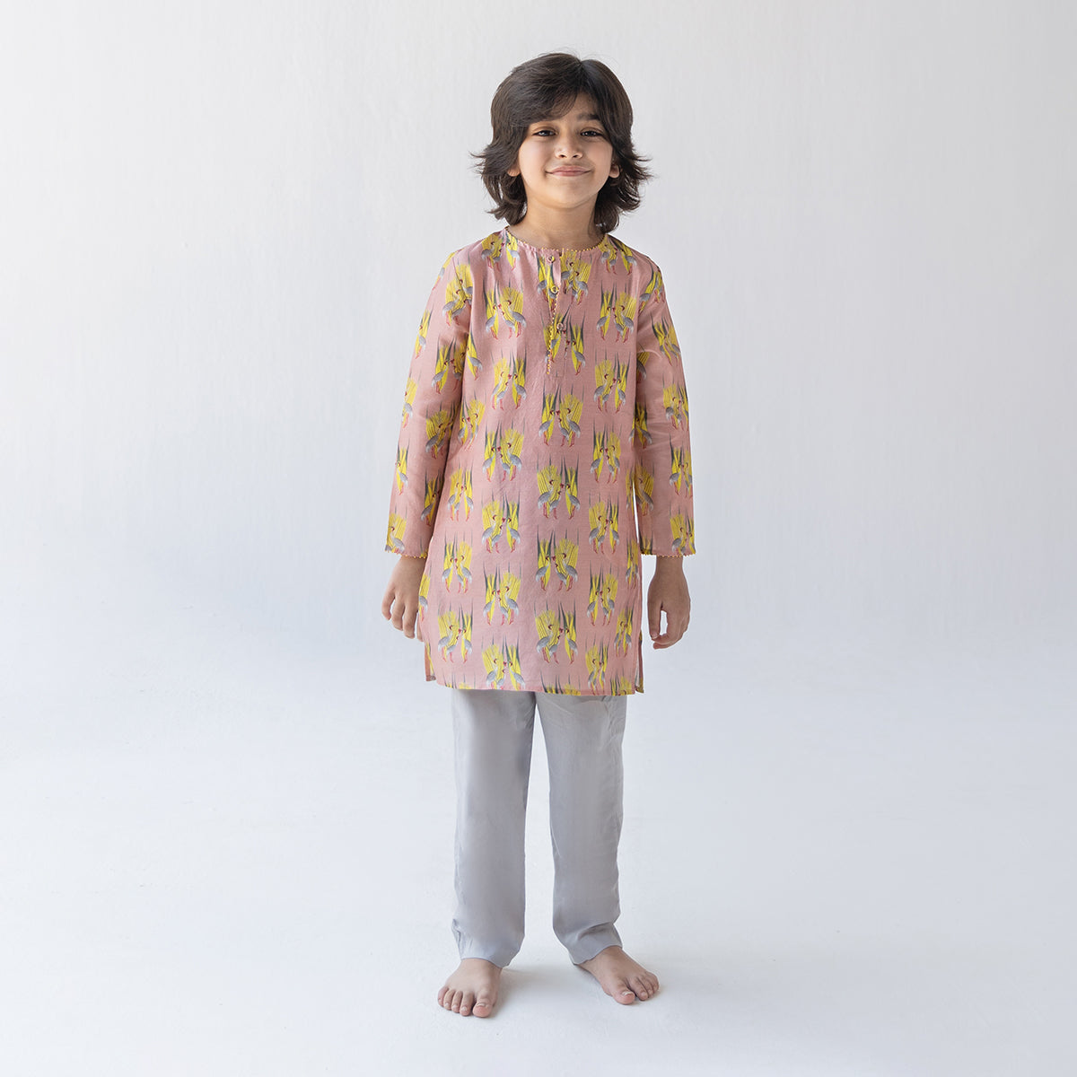 Chanderi Kurta Set