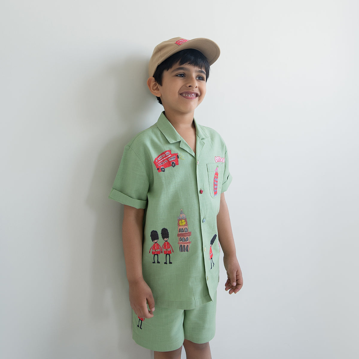 London Guard Applique Shirt | Mint