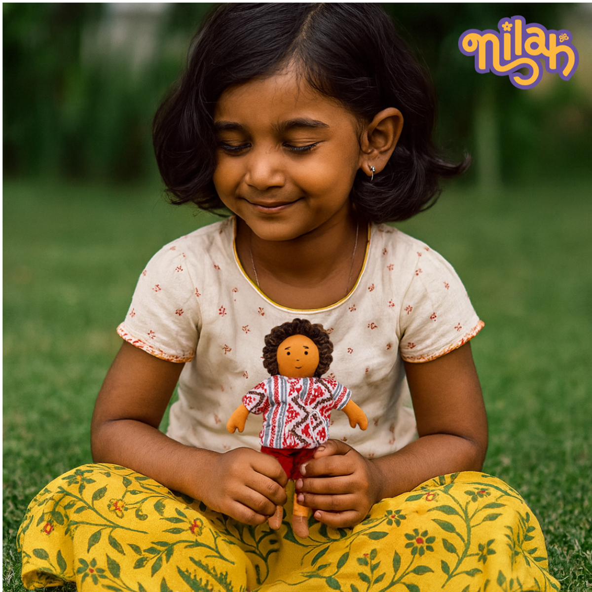 Raagu - Nilah's Younger Brother in Red Shirt