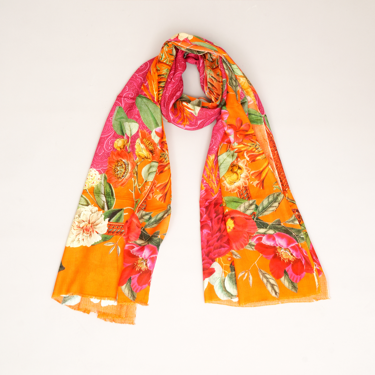 Vivid Oasis Bamboo Modal Stole