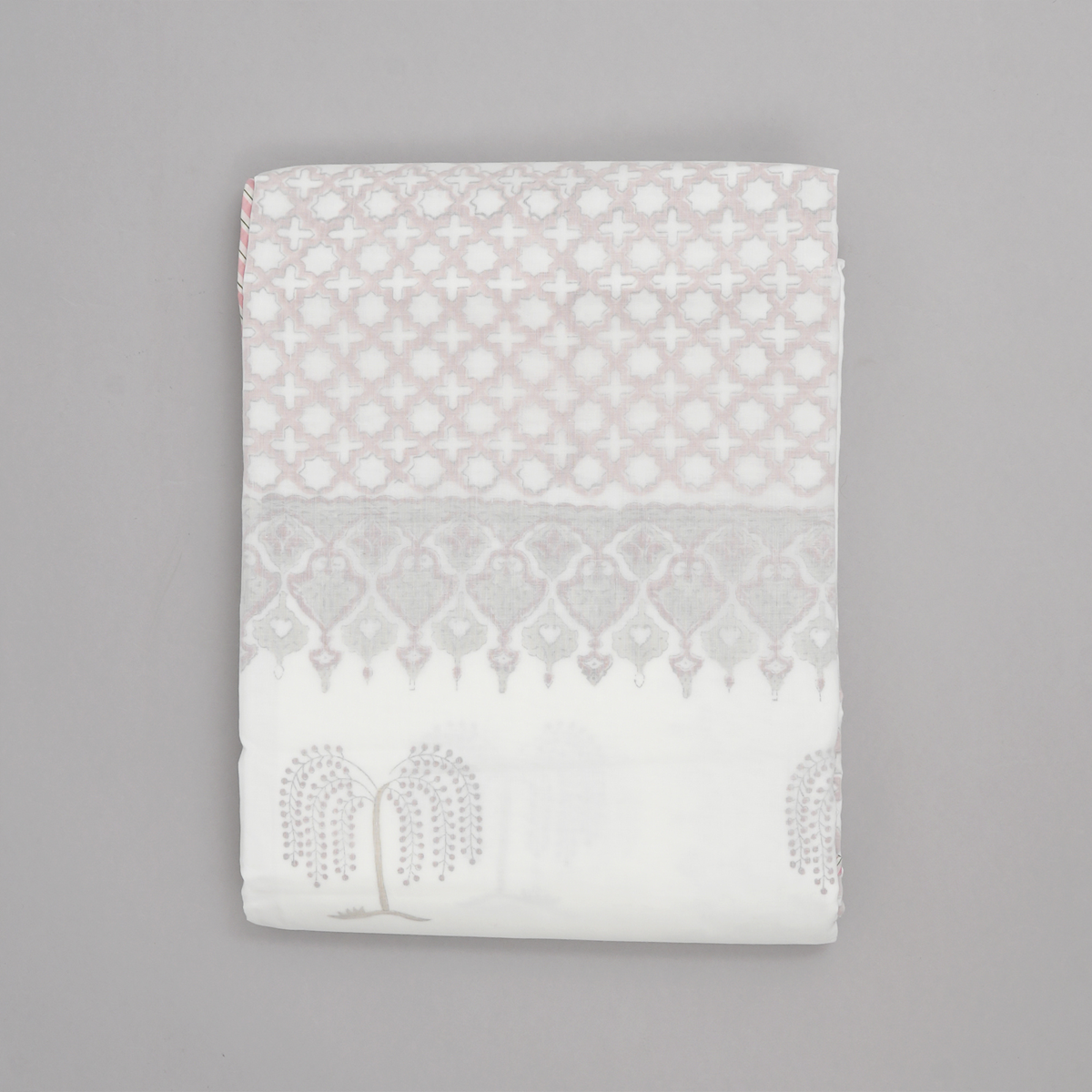 Floral Hues Muslin Dohar (P)