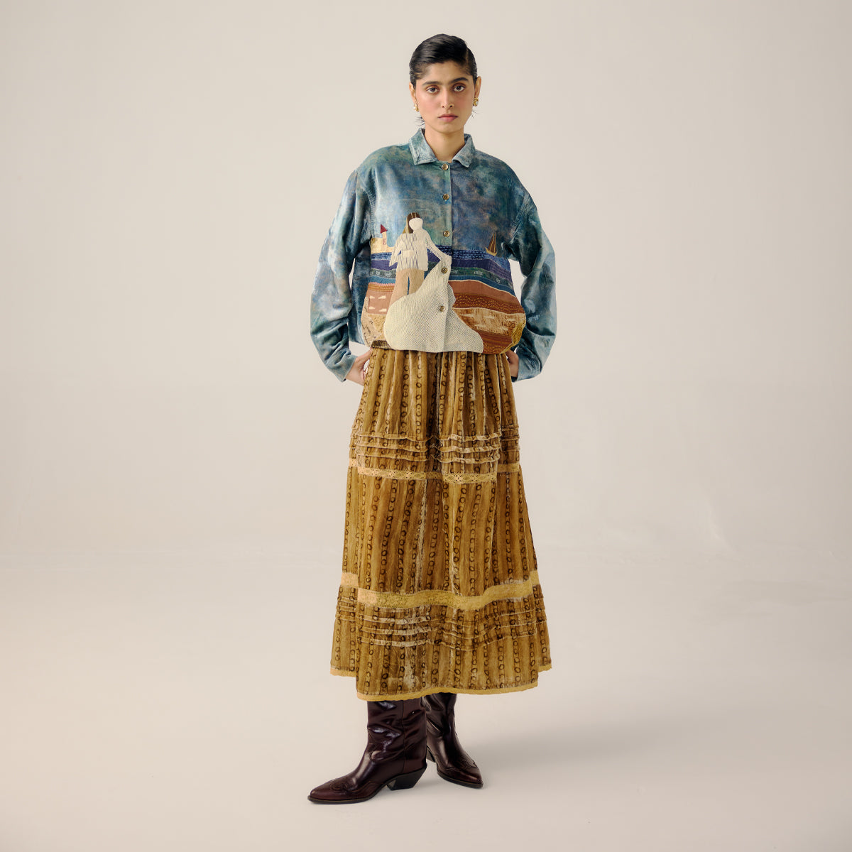 Sea Shore Appl Boxy Set