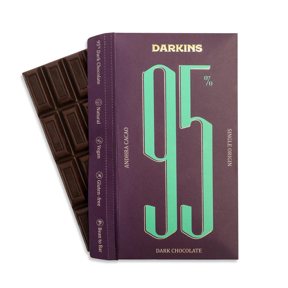 Darkins 95% Artisanal Dark Chocolate - Andhra Pradesh Single Origin