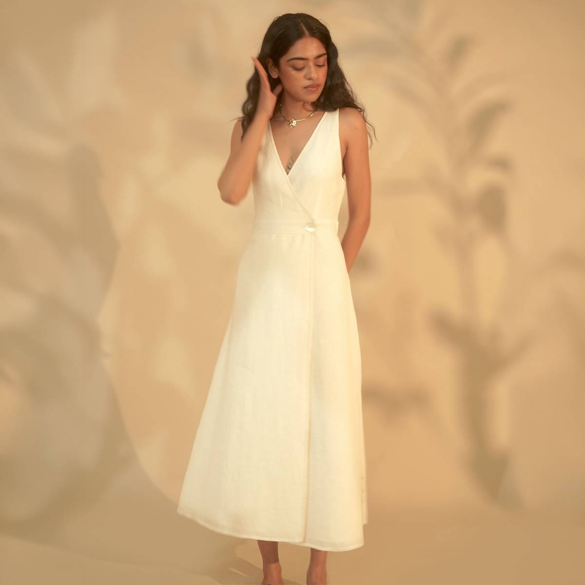 Staple Summer Dress - Ivory