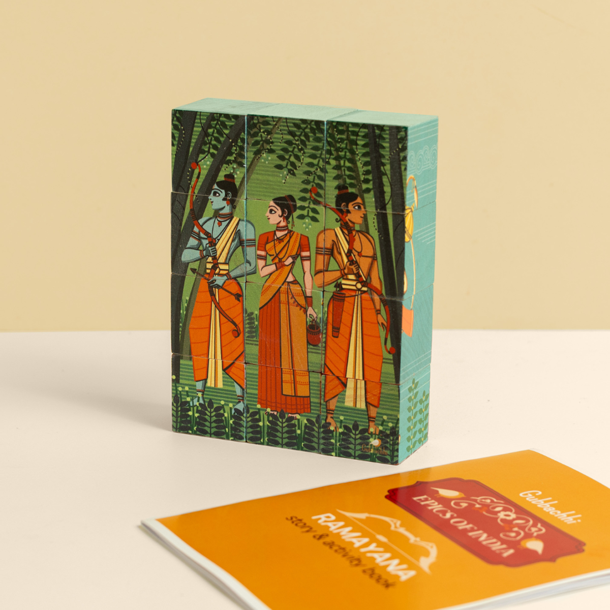 Ramayana Wooden Puzzle Set
