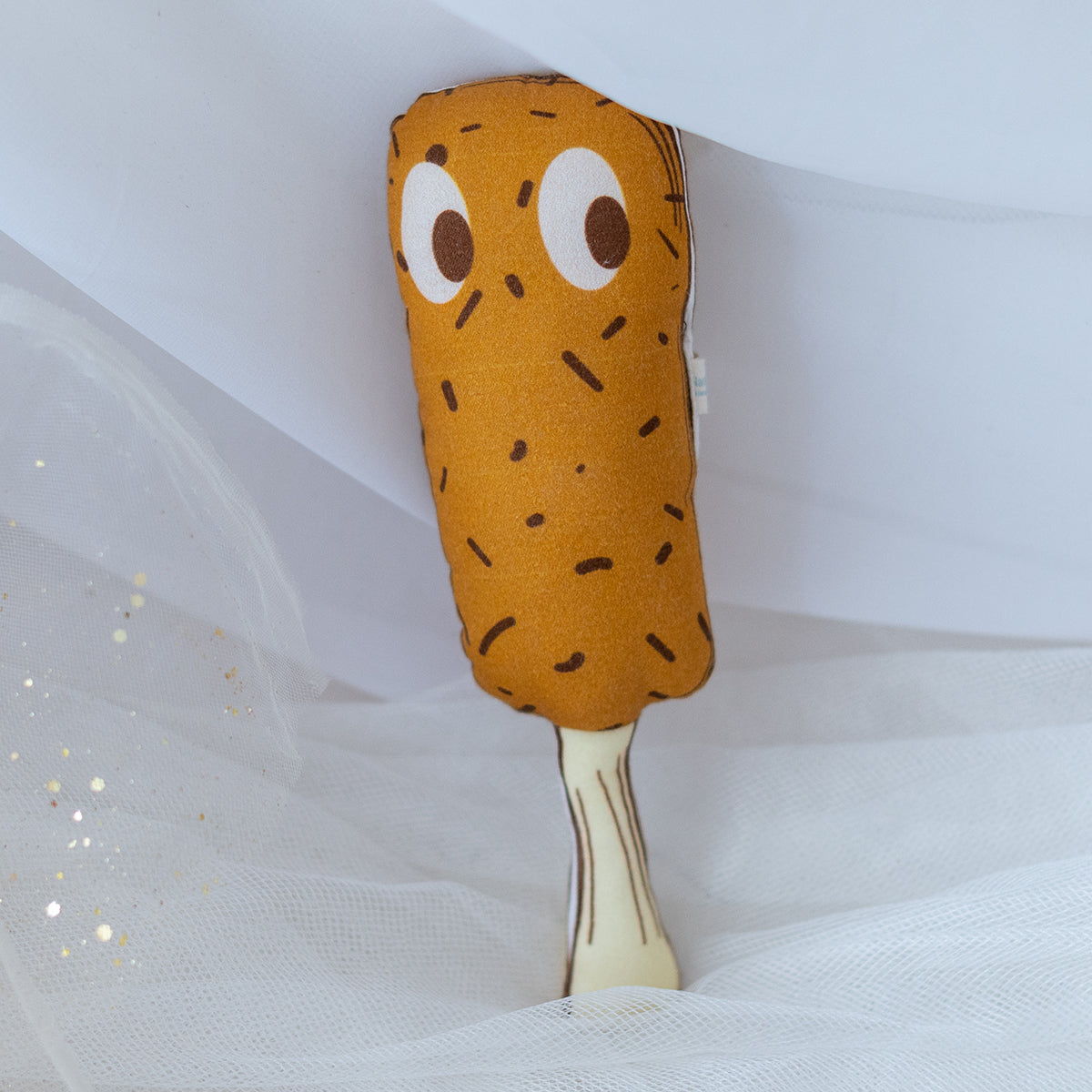 Masaya Shape Cushions- Choco the Ice Stick - Brown