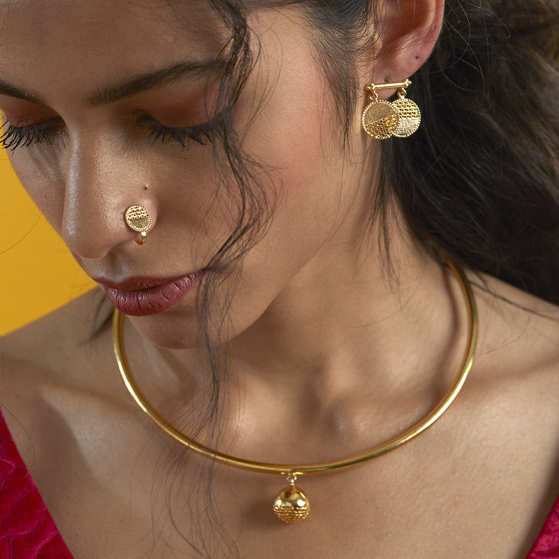 Drop Earrings | Gold Plated