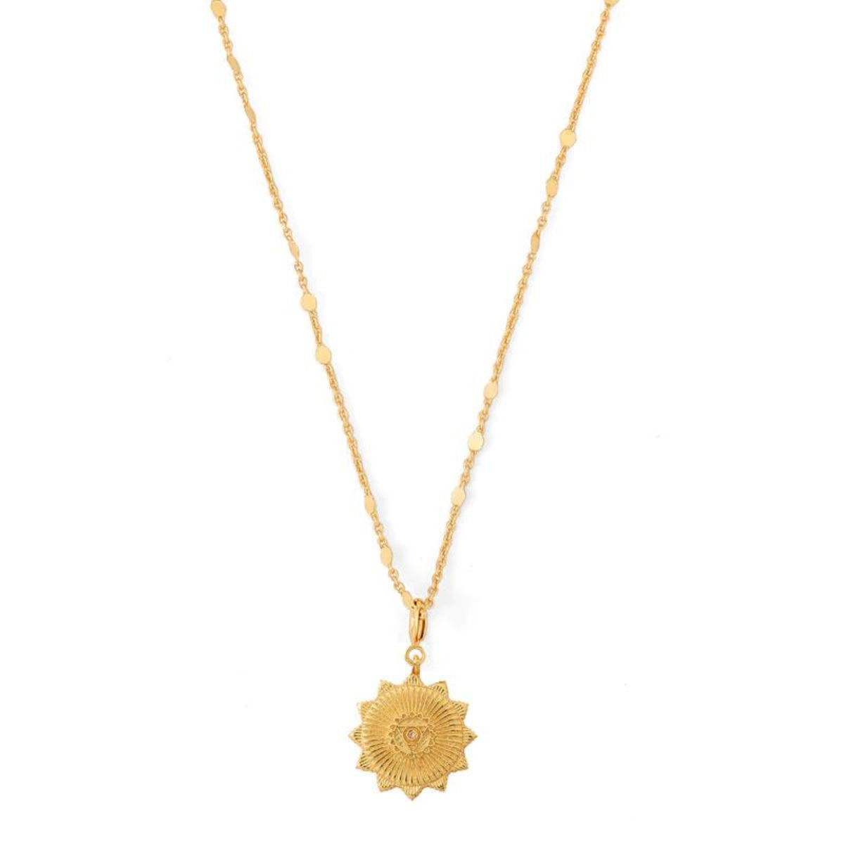 Vishuddha Chakra Charm Necklace