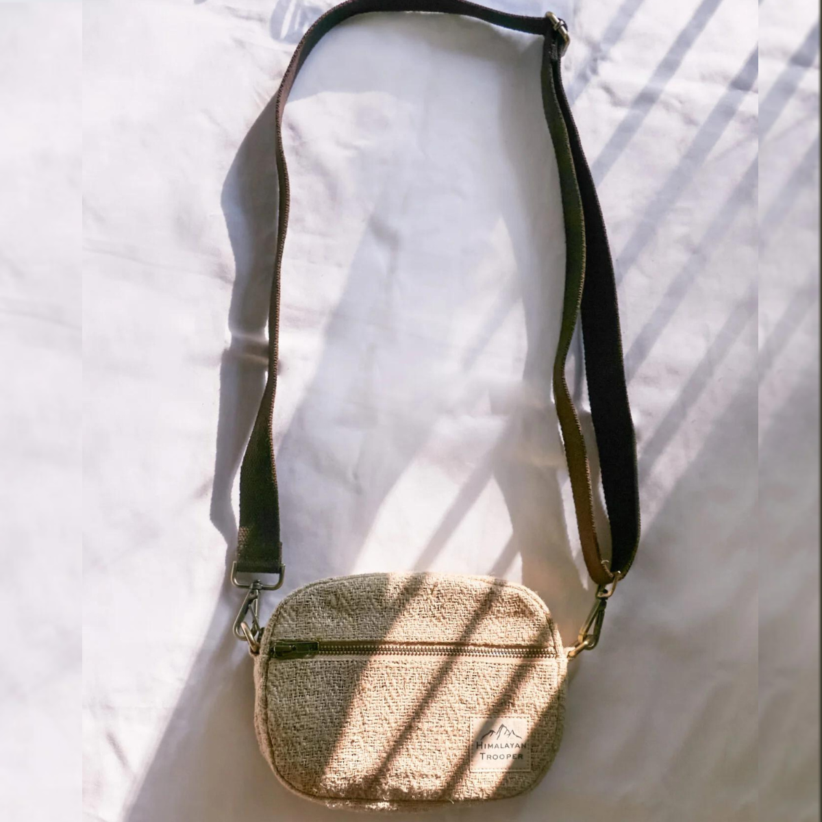 Hemp Sling Bag - Natural