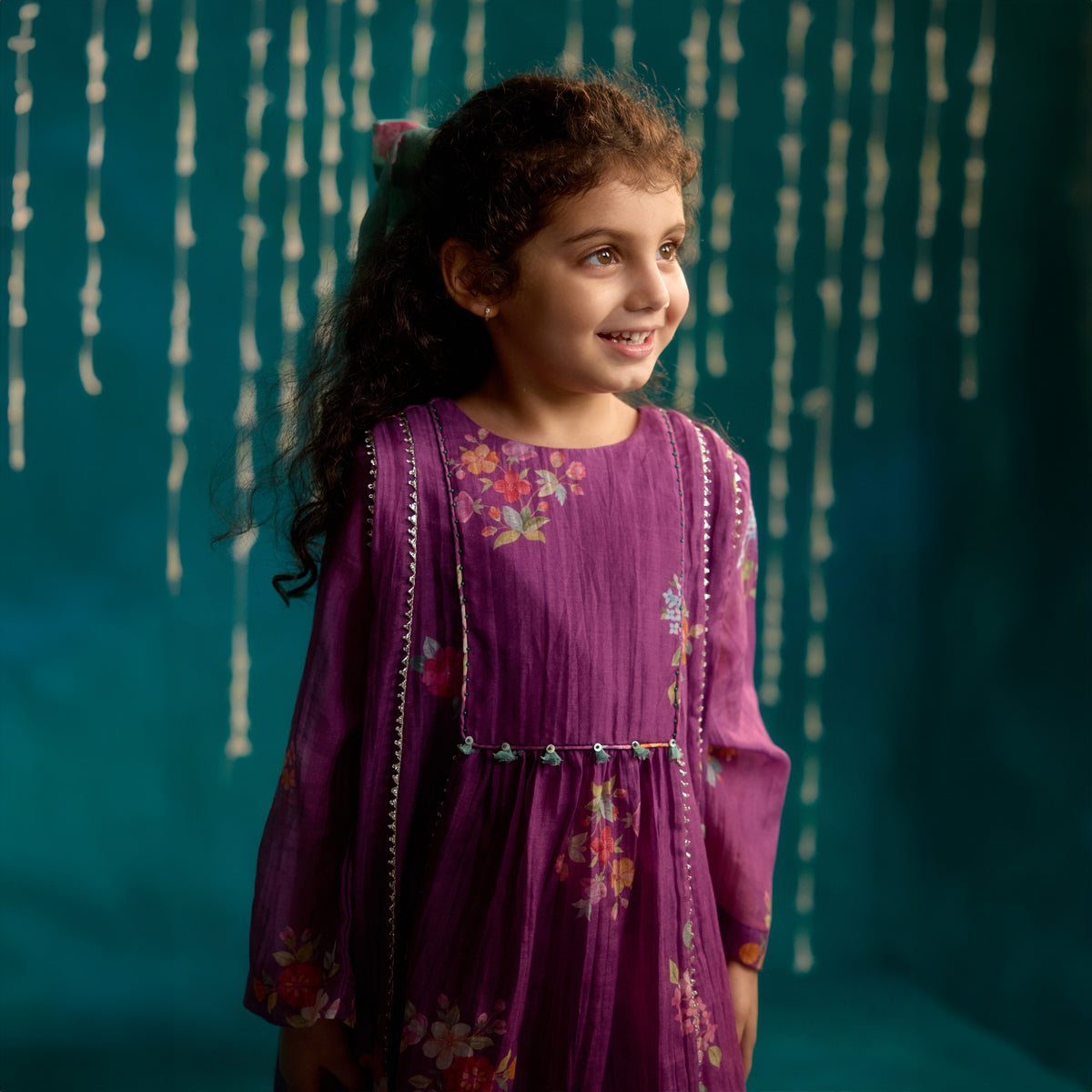 Jaamun Chitthi Flared Kurta Set