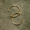 Halo Hoops (Medium) - Brass