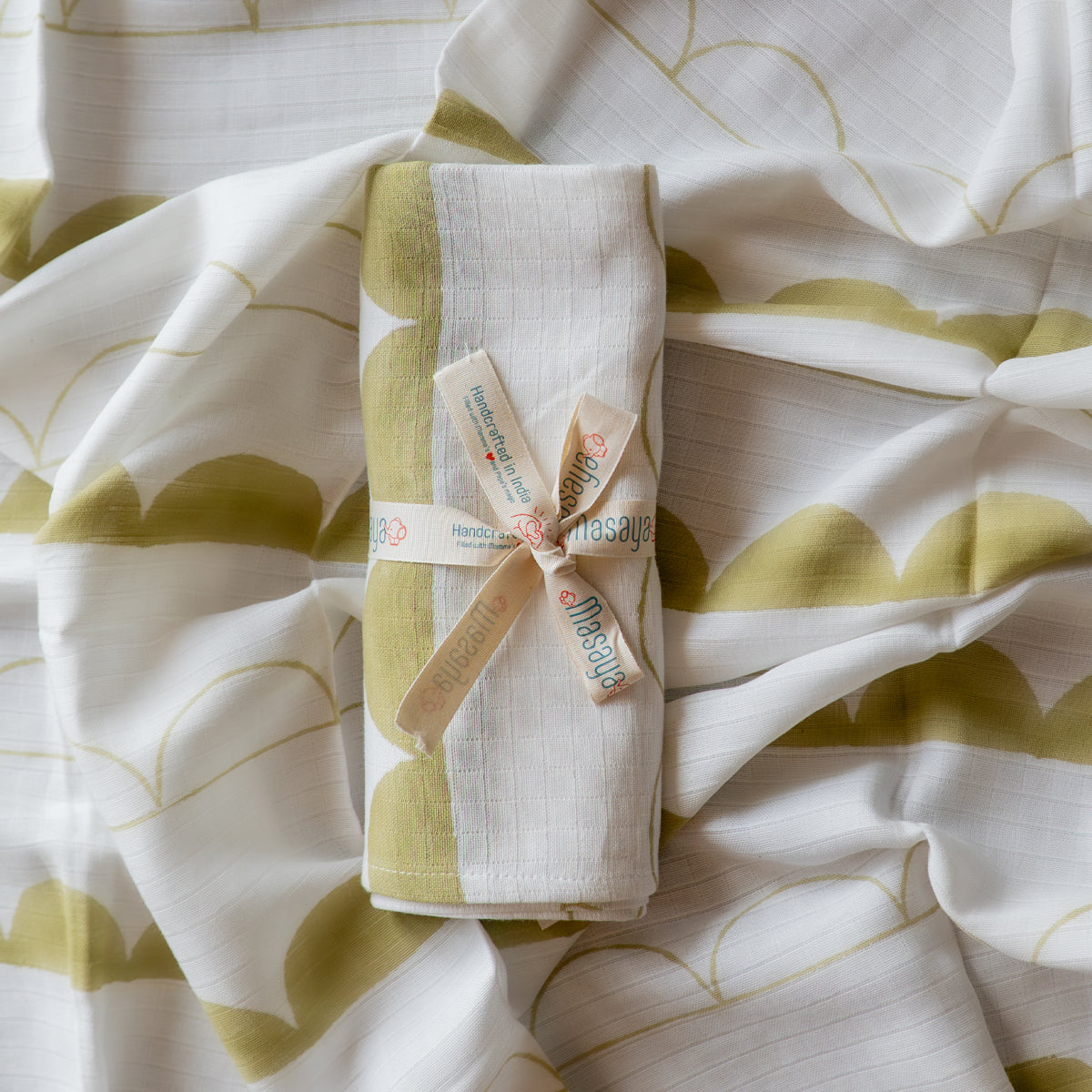 Organic Muslin Baby Swaddle Set - Circus | Set of 2