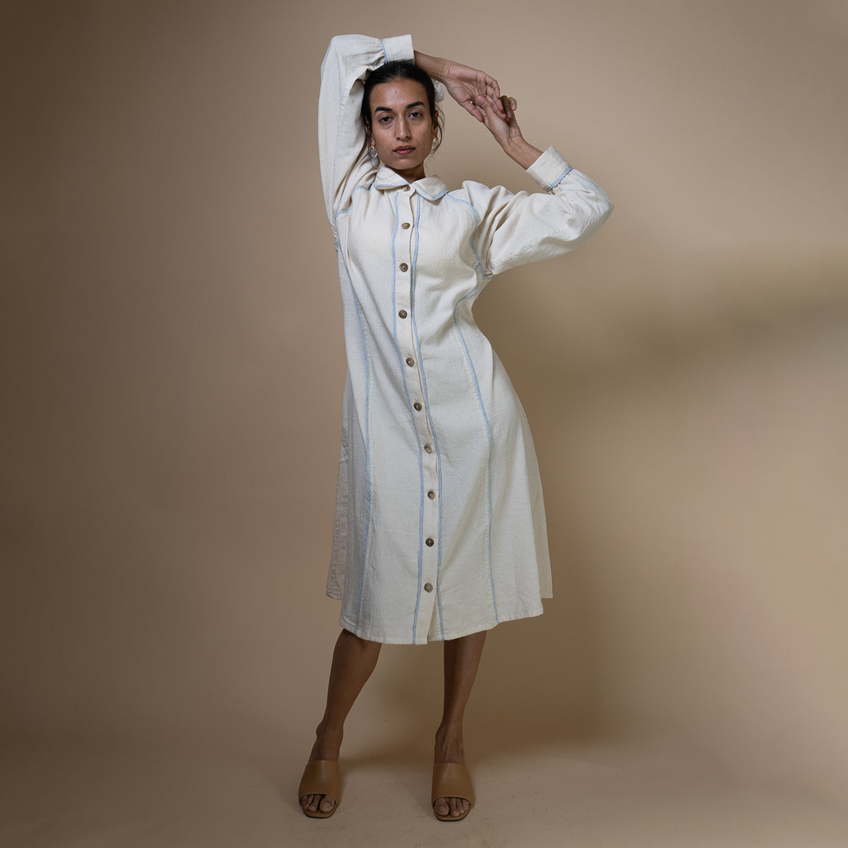 Meadows Panelled Shirt Dress