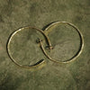Halo Hoops (Large) - Brass