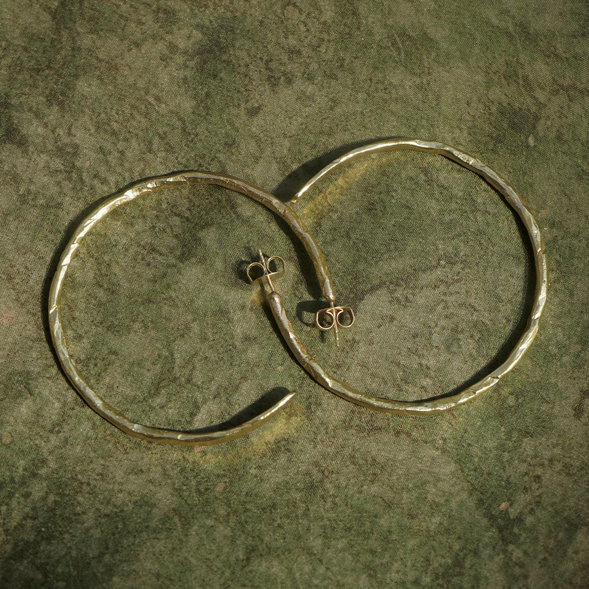 Halo Hoops (Large) - Brass