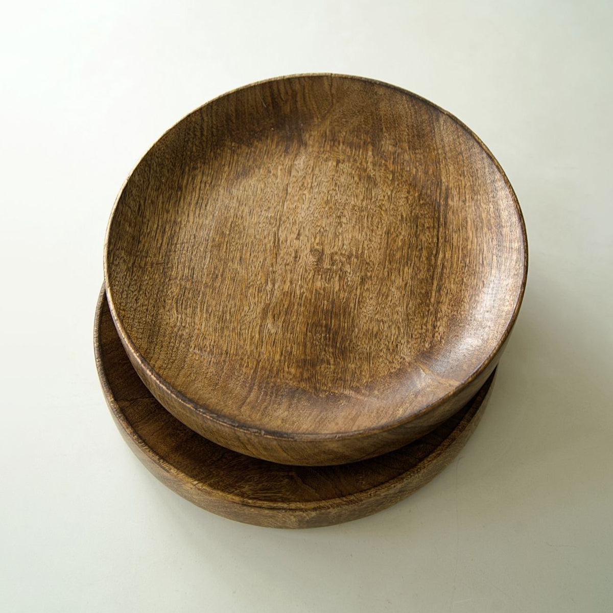 Handcrafted Wooden Round Platter