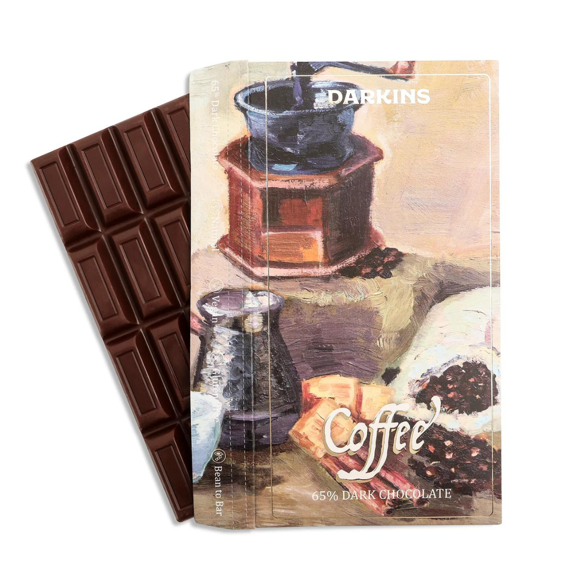 Darkins 65% Artisanal Dark Chocolate with Coorg Coffee