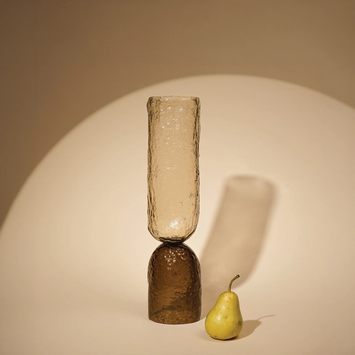 Axel Textured Glass Decorative Object | Tall