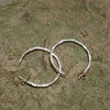 Halo Hoops (Medium) - Silver