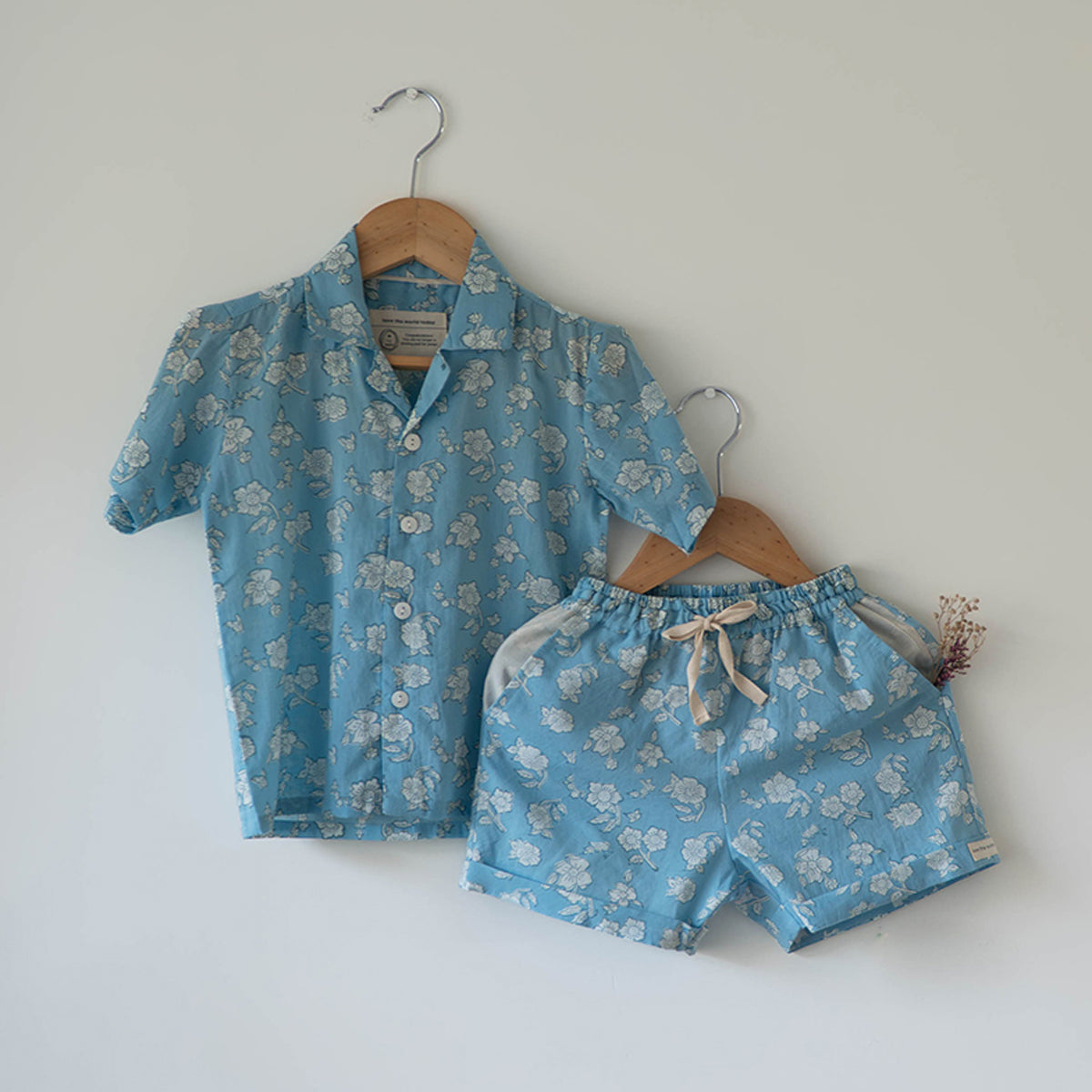 Boogie Co-Ord Set In Powder Blue