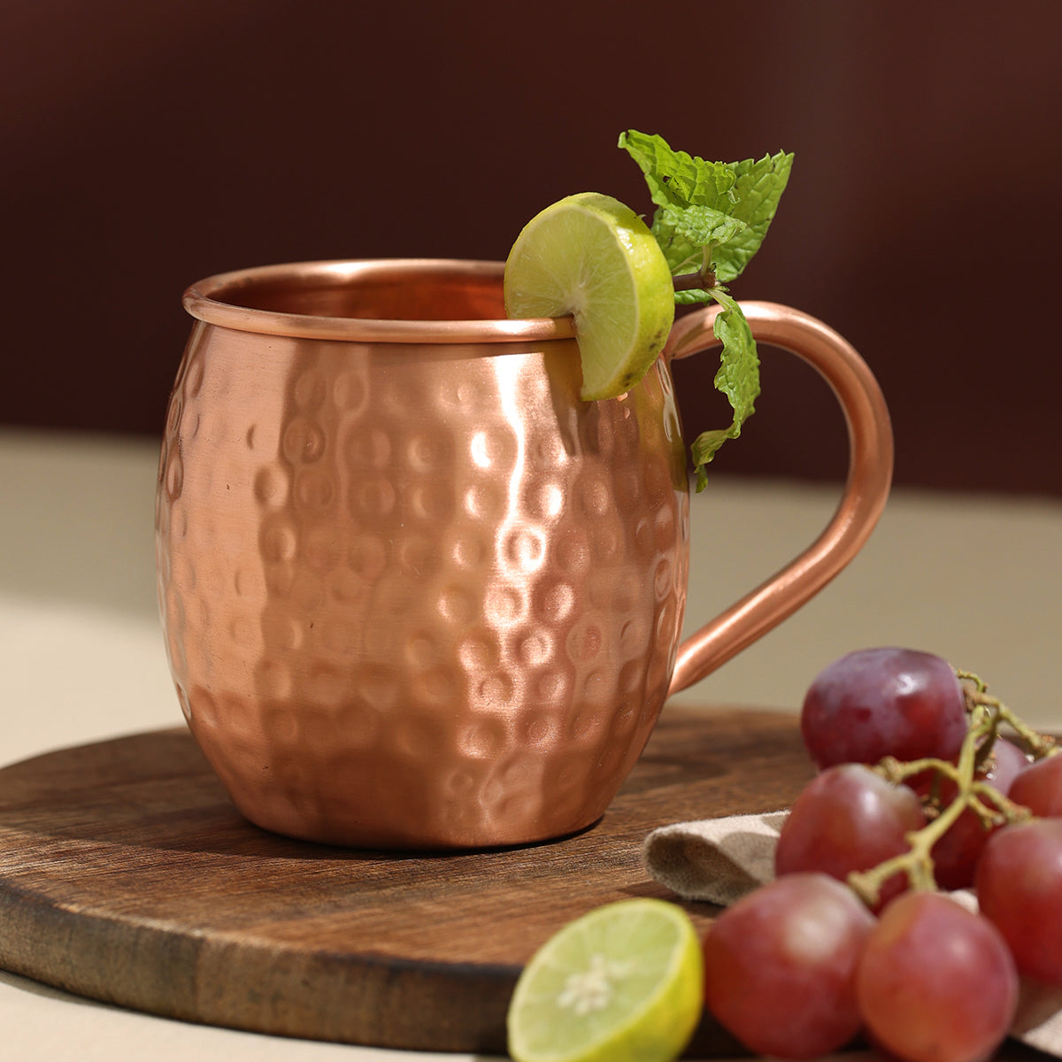 Hand-hammered Copper Moscow Mule Mug | 500 ml