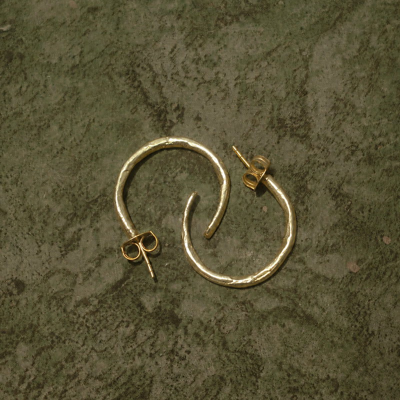 Halo Hoops (Small) - Brass