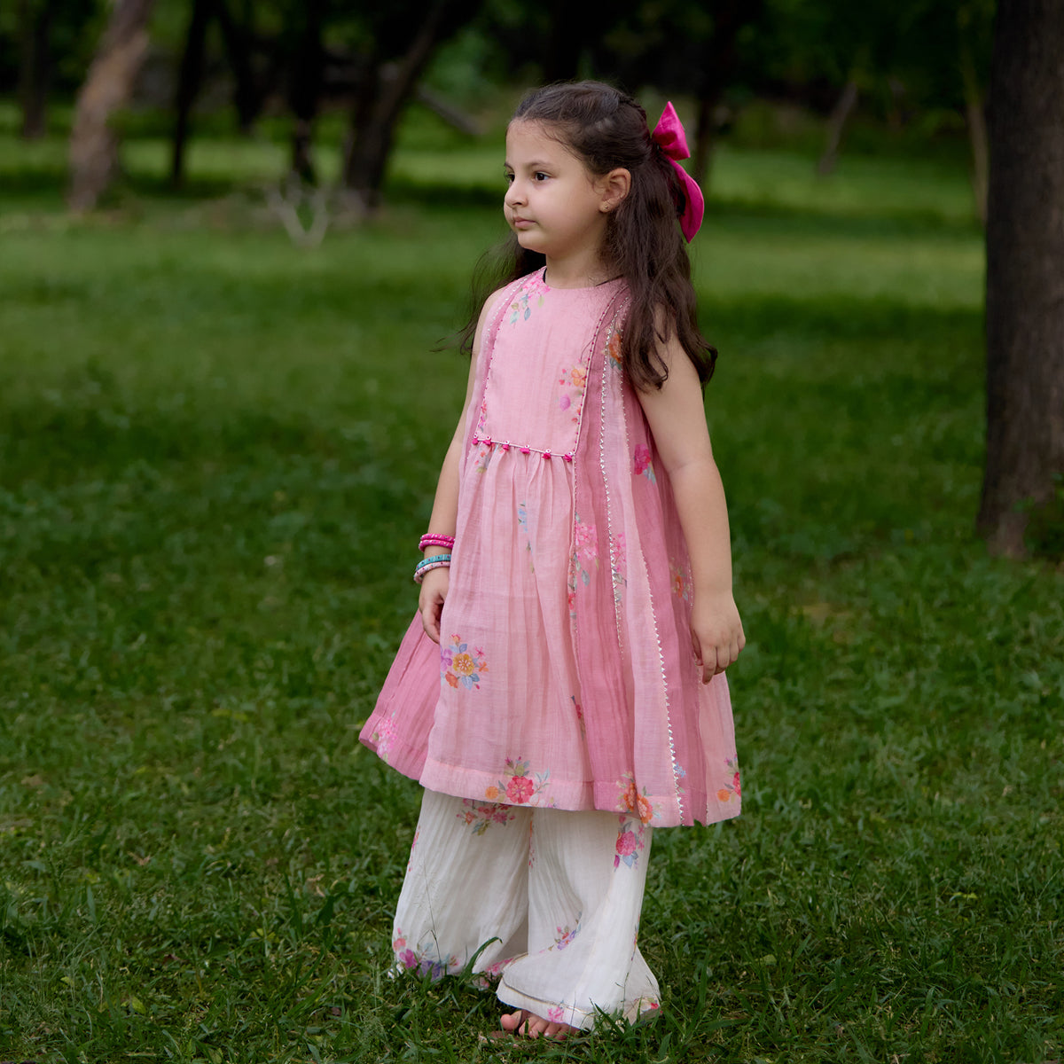 Seher Gulaab Flared Kurta Set