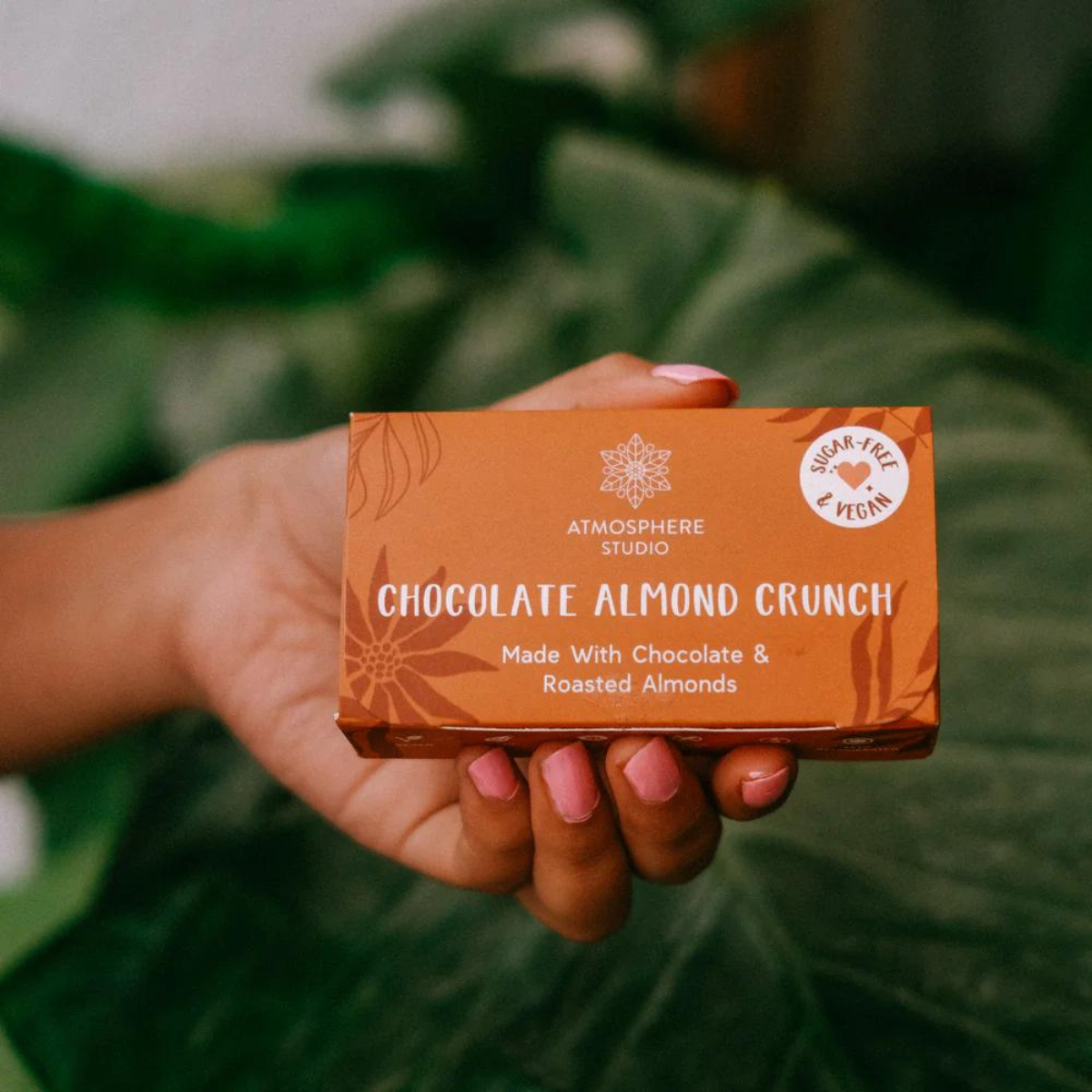 Chocolate Almond Crunch Fudge | 48 g | Pack of 2