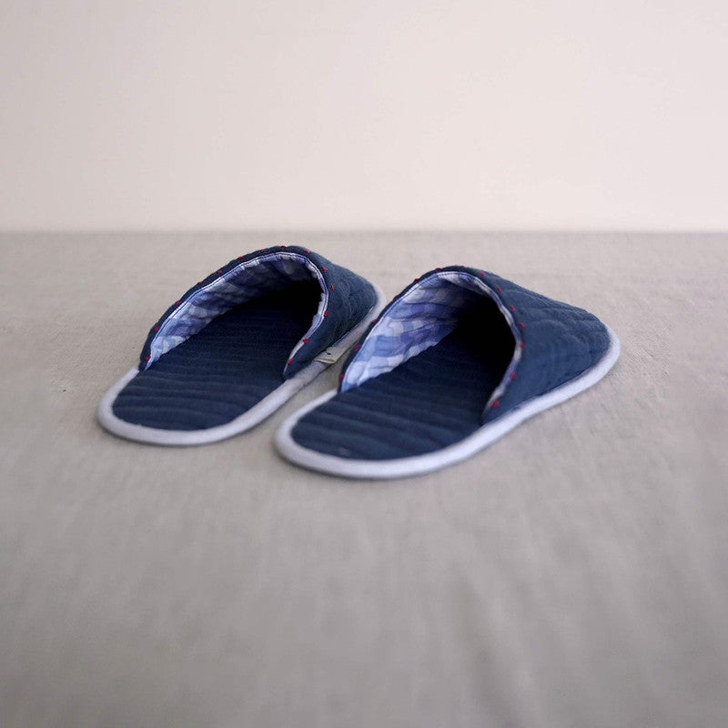 Bedroom Slippers | Blue