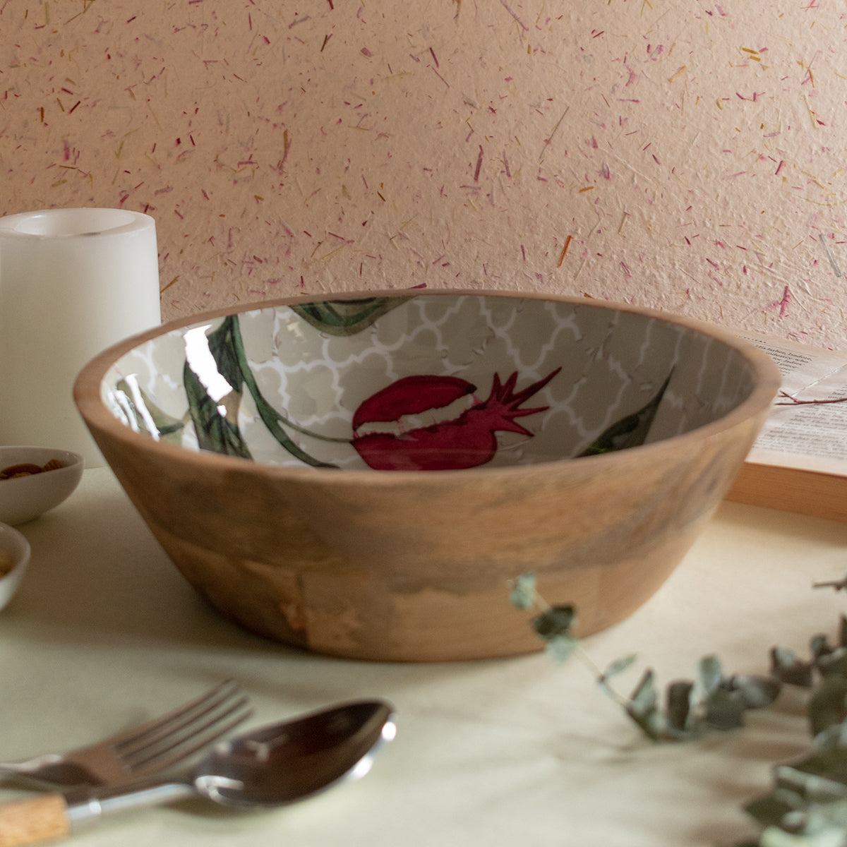 Red Serving Bowl