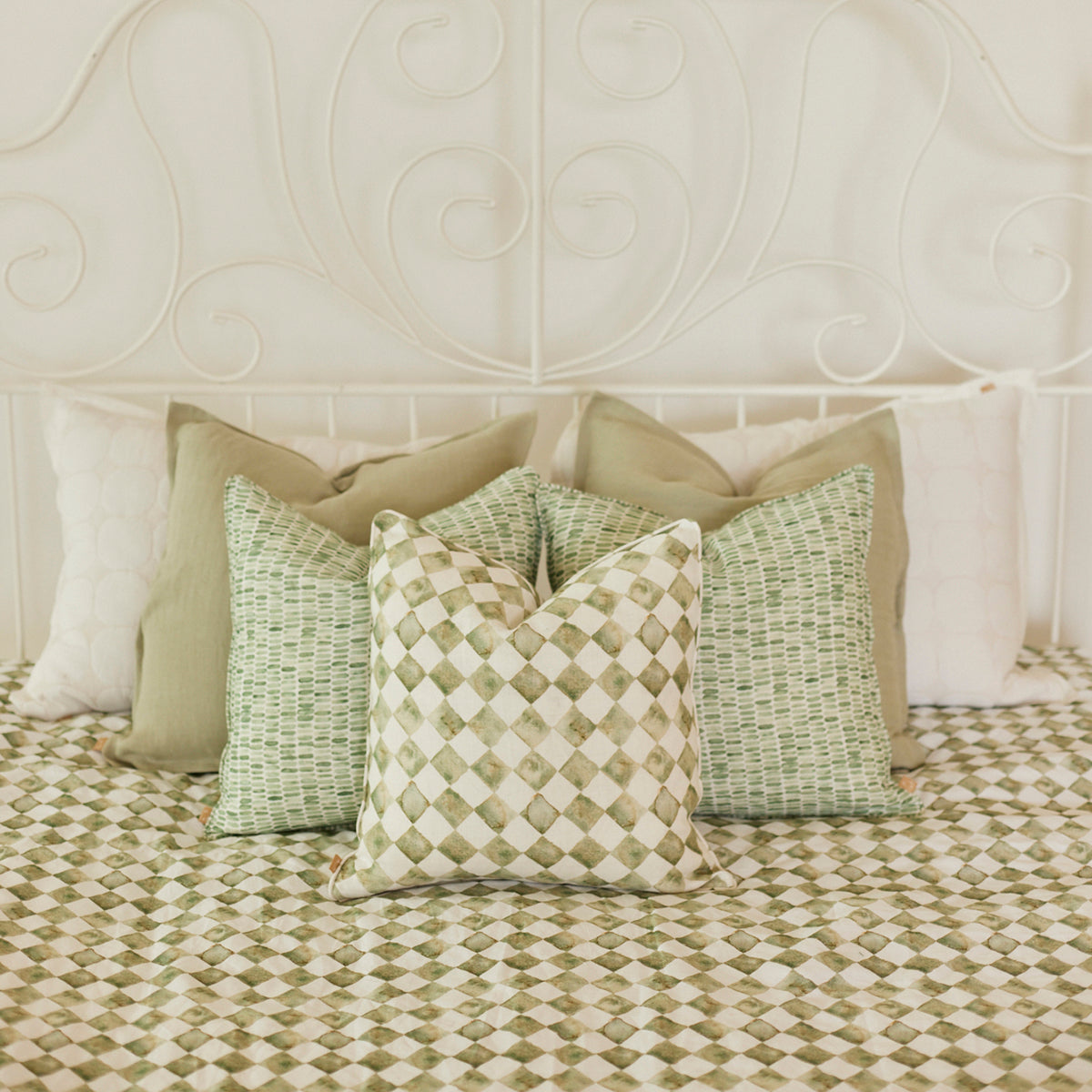 Green Cushion Cover