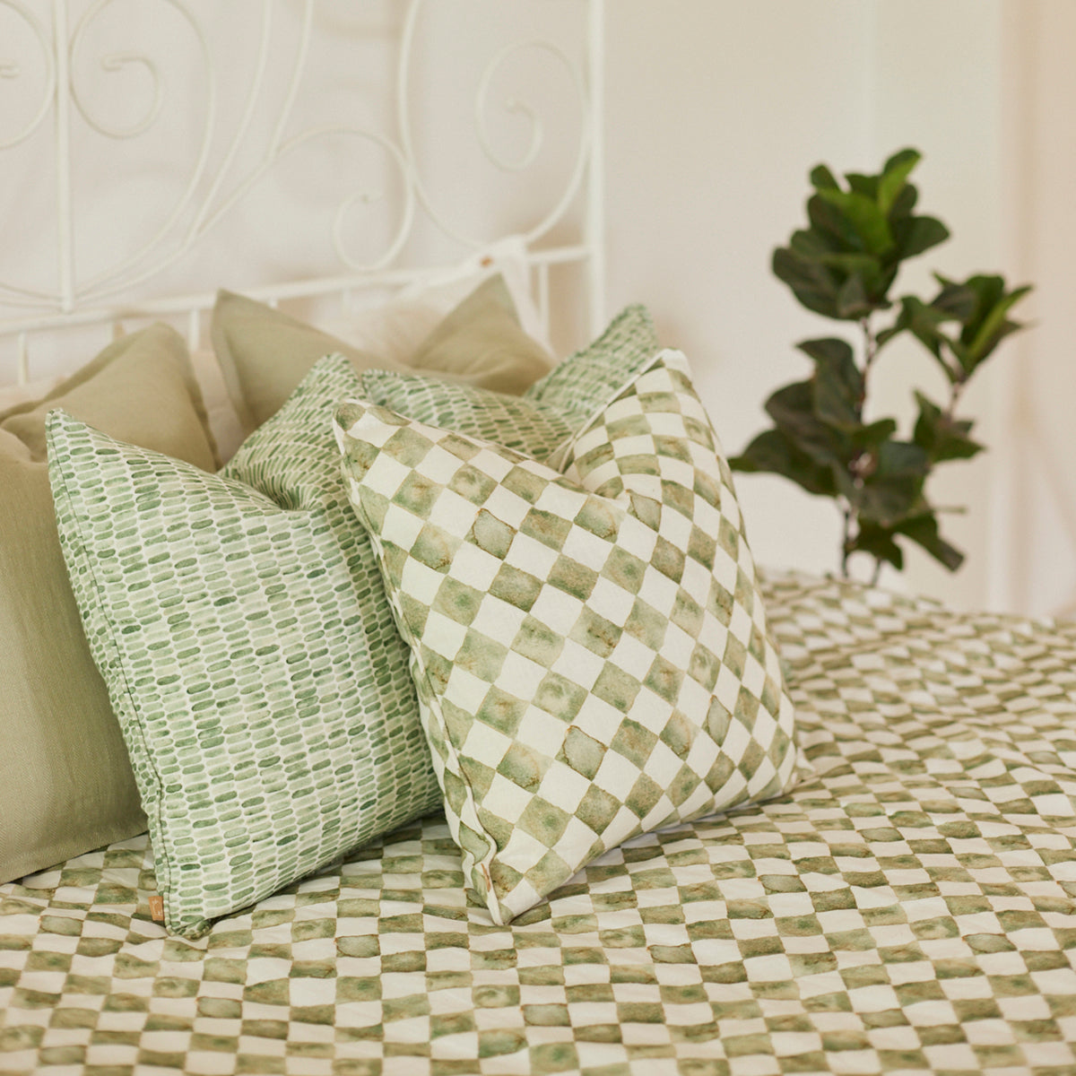 Green Cushion Cover