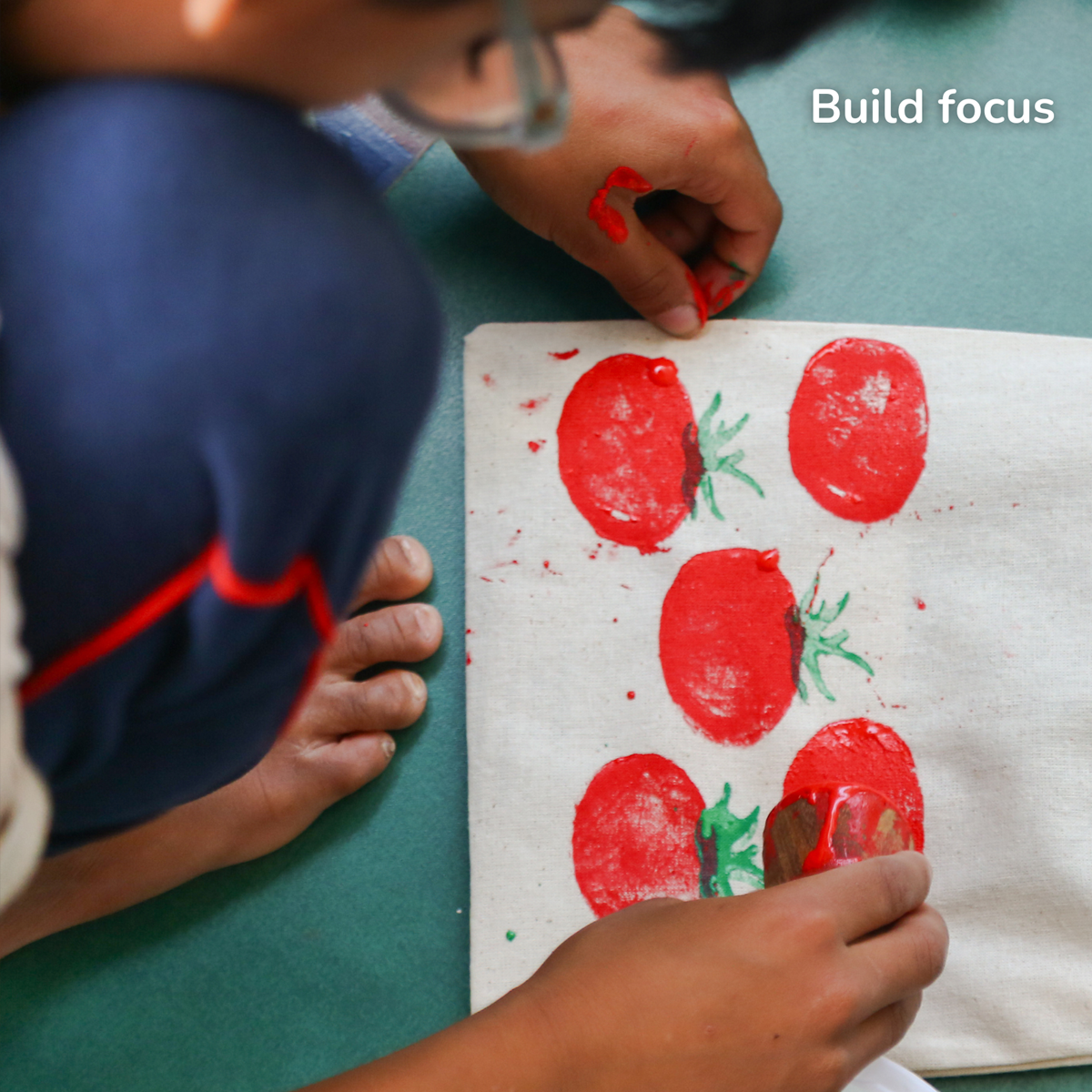 Stamp ART - Vegetables | Block Printing Stamps (6 Stamps)