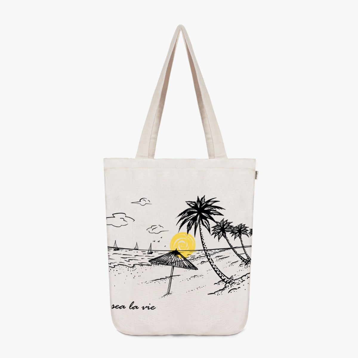 Zipper Tote Bag